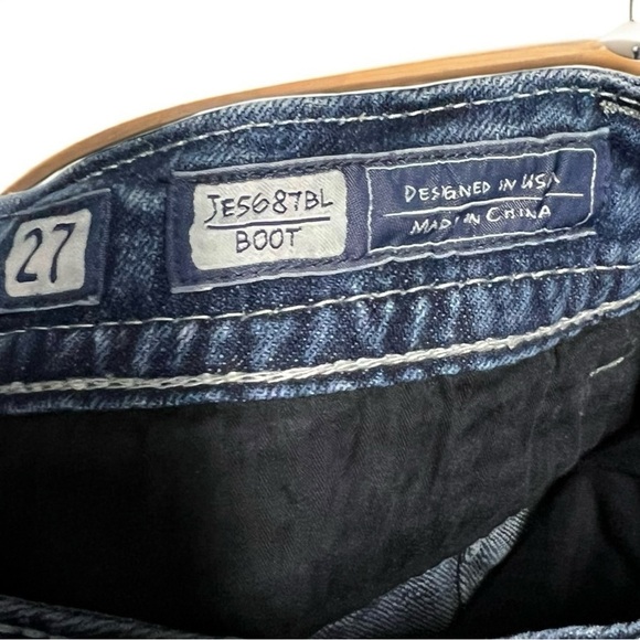 🌻Y2K Miss Me Fleur de Lis Boot Jeans (Buckle Collab) | Women's Size 27 - Picture 7 of 9